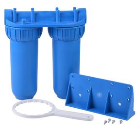Blauwe het Waterfilter van het Kleurenhuis, 10“ onder het Materiaal van het de Filtersysteem pp van het Gootsteenwater